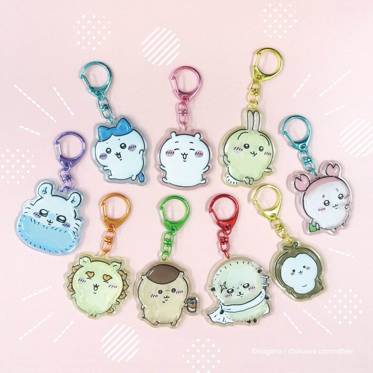 ちいかわぷっくりったいキーホルダー