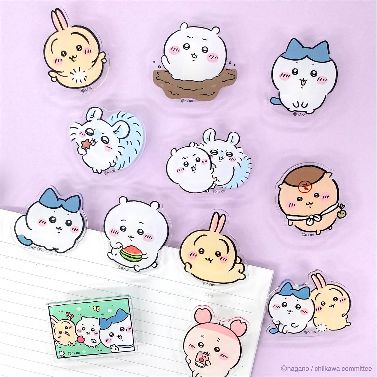 ちいかわアクリルクリップ